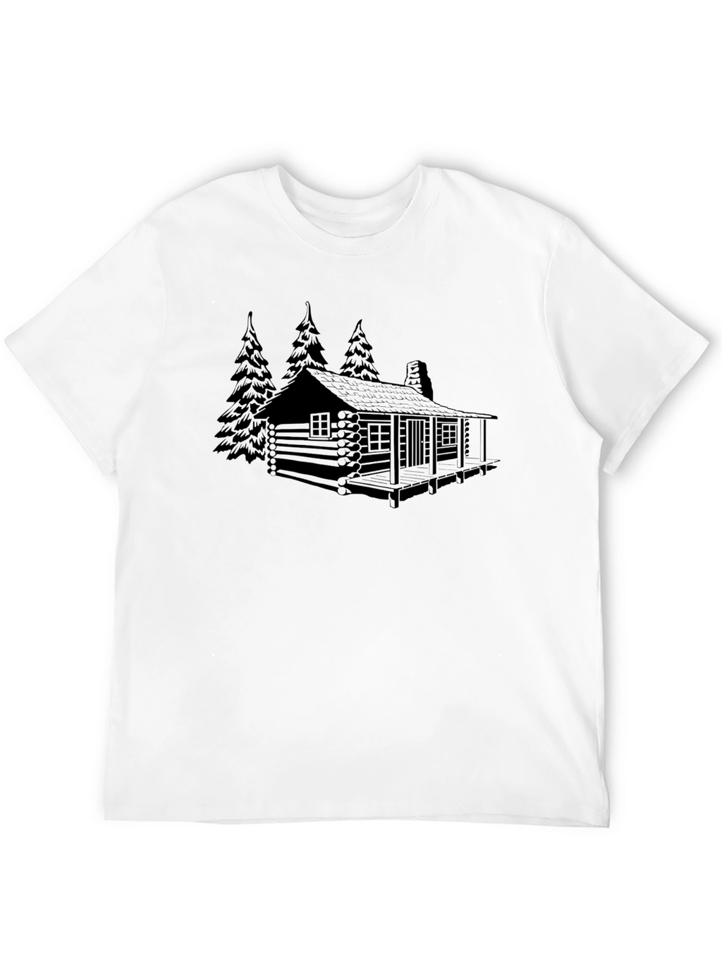 Cabin in the Woods Graphic Tee - Black