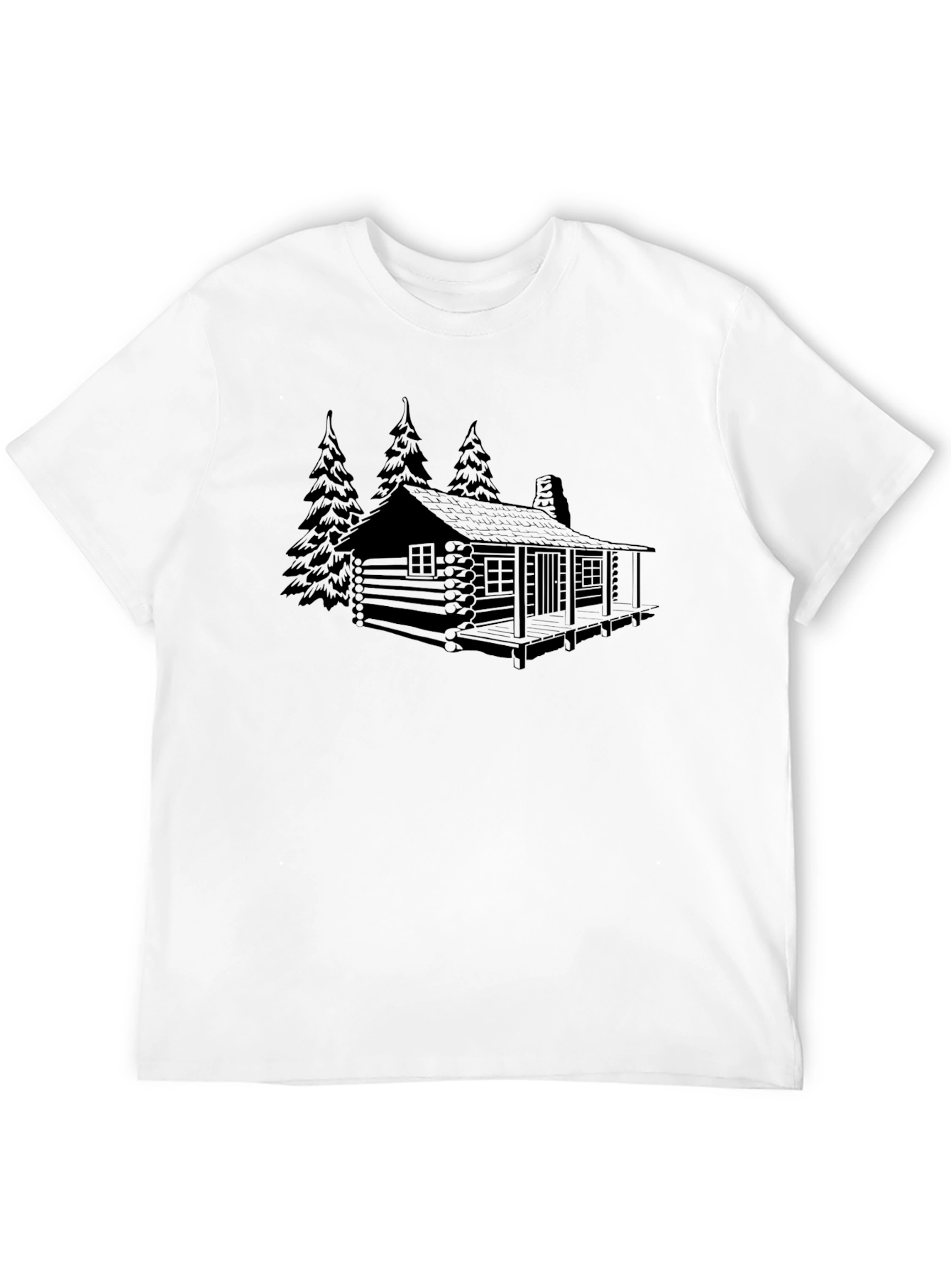 Cabin in the Woods Graphic Tee - Black