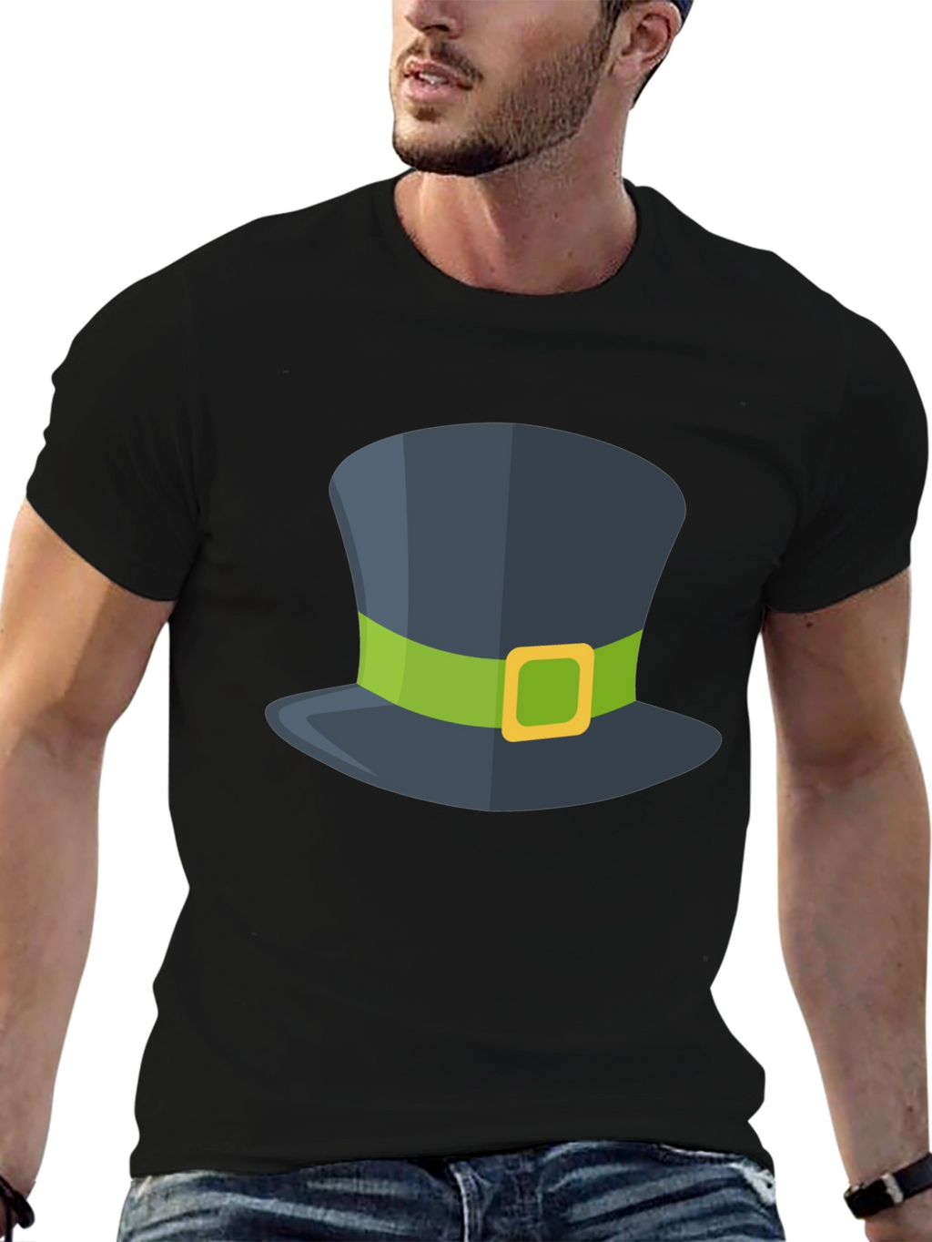 St. Patricks Day Top Hat Graphic Tee
