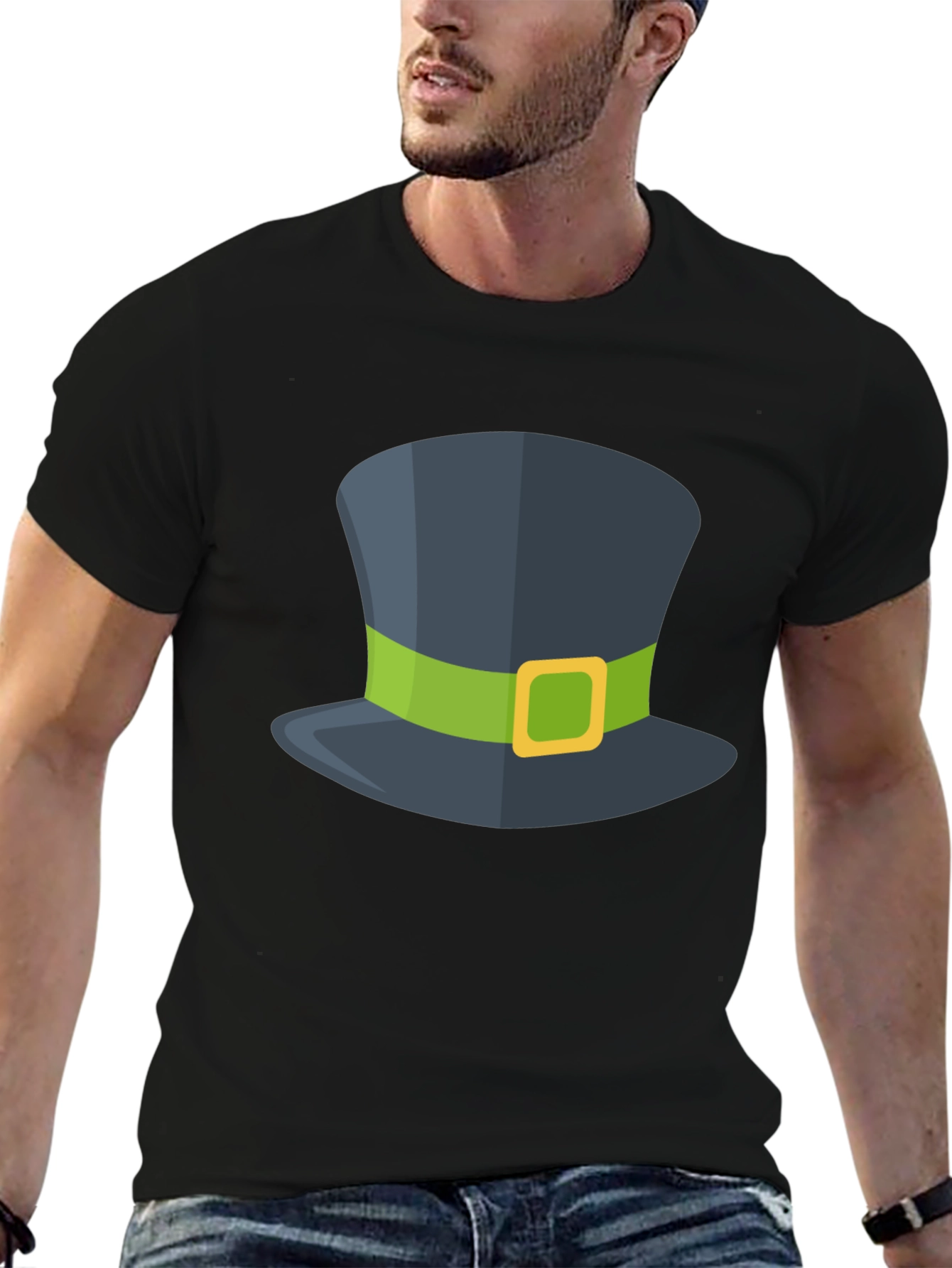 St. Patricks Day Top Hat Graphic Tee