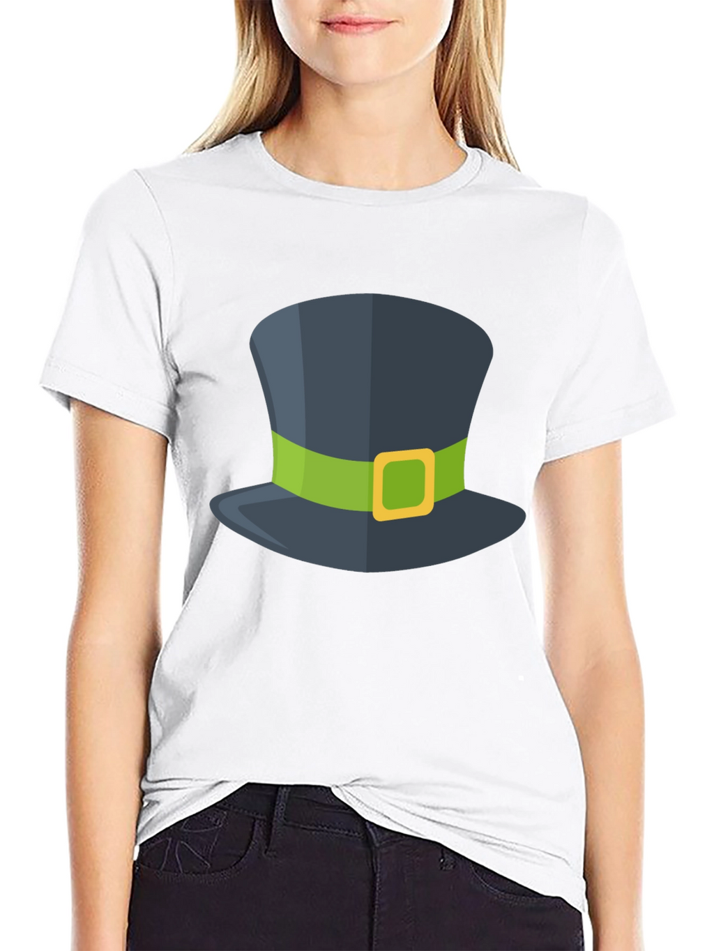 St. Patricks Day Top Hat Graphic Tee