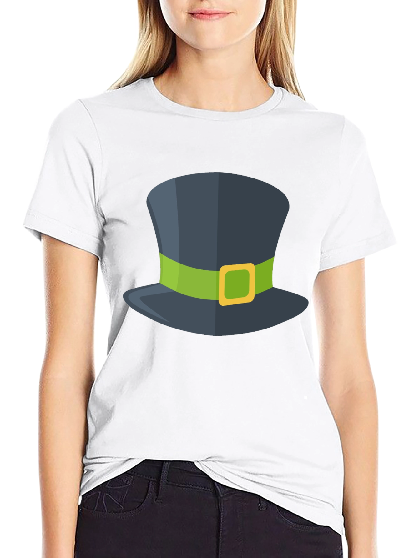 St. Patricks Day Top Hat Graphic Tee