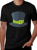 St. Patricks Day Top Hat Graphic Tee