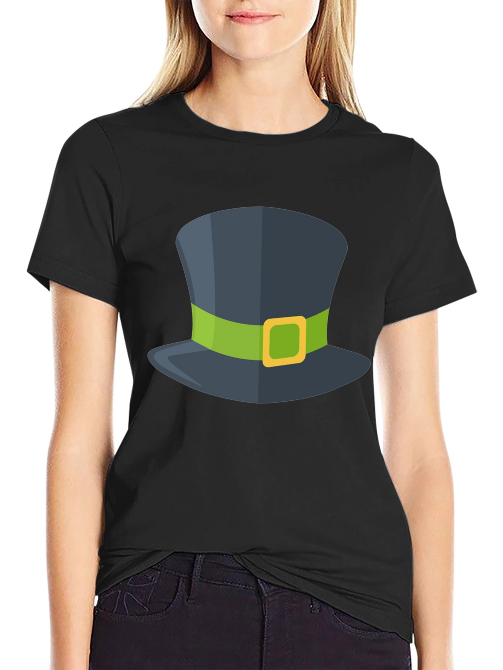 St. Patricks Day Top Hat Graphic Tee