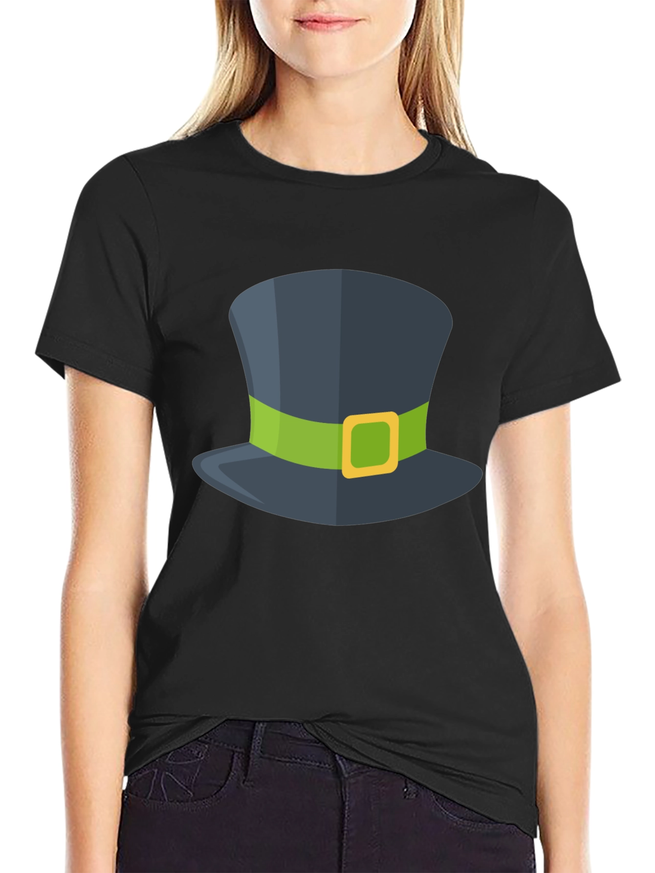 St. Patricks Day Top Hat Graphic Tee