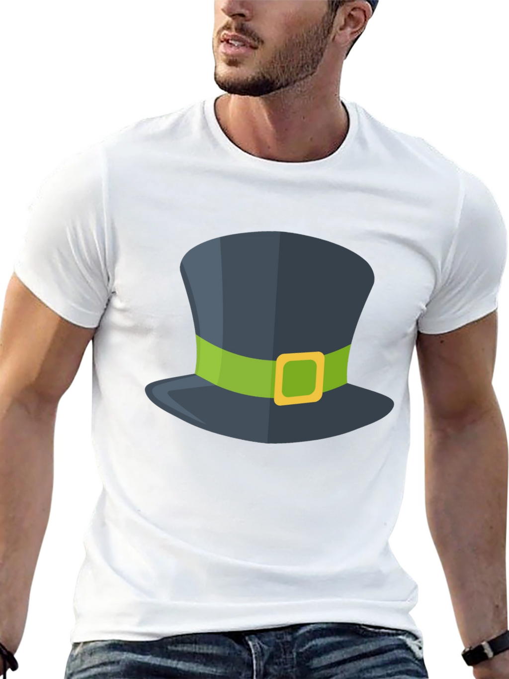 St. Patricks Day Top Hat Graphic Tee