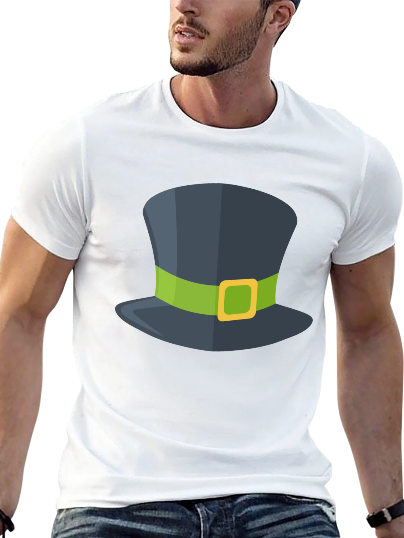 St. Patricks Day Top Hat Graphic Tee