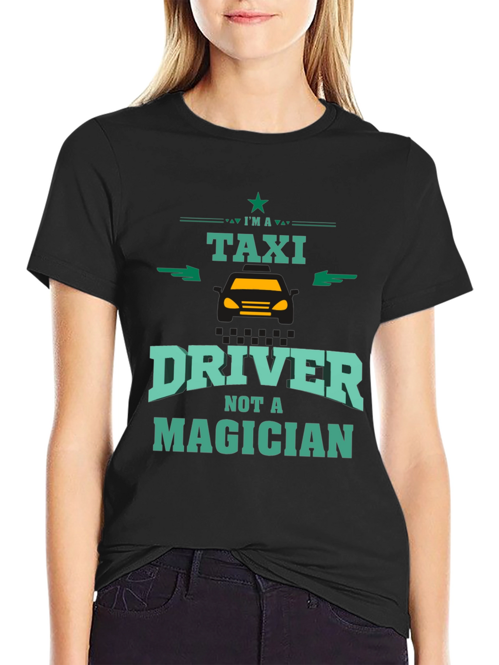 Taxi Driver Novelty Graphic T-Shirt