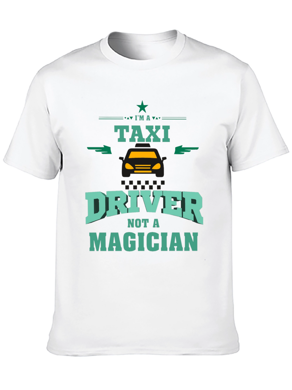 Taxi Driver Novelty Graphic T-Shirt