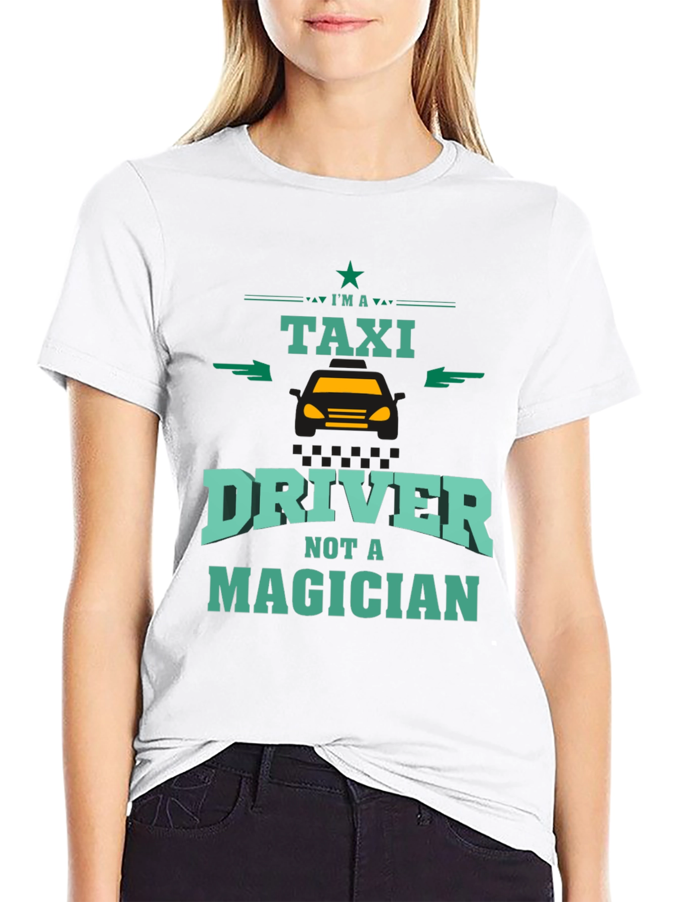 Taxi Driver Novelty Graphic T-Shirt