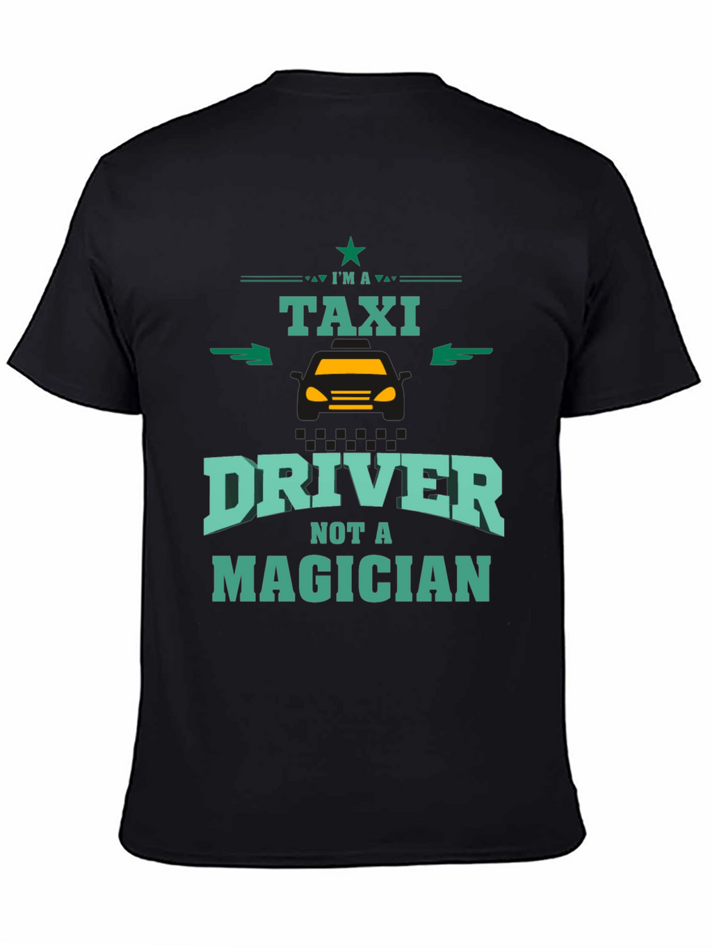 Taxi Driver Novelty Graphic T-Shirt