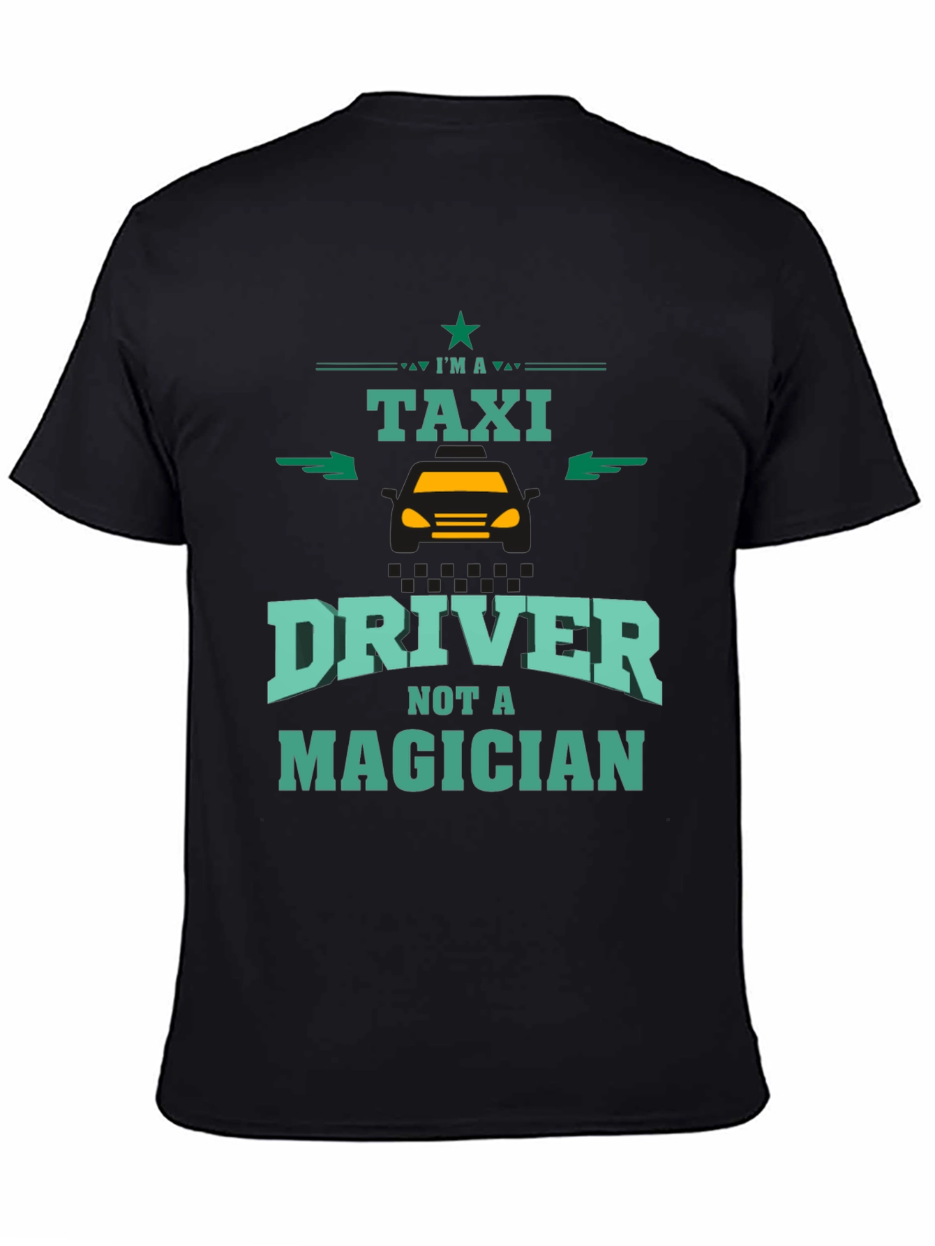 Taxi Driver Novelty Graphic T-Shirt