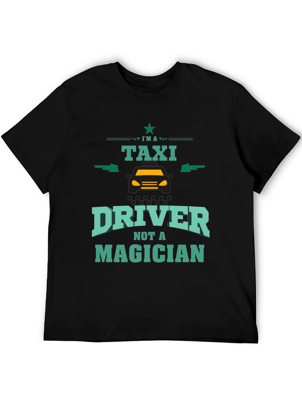 Taxi Driver Novelty Graphic T-Shirt