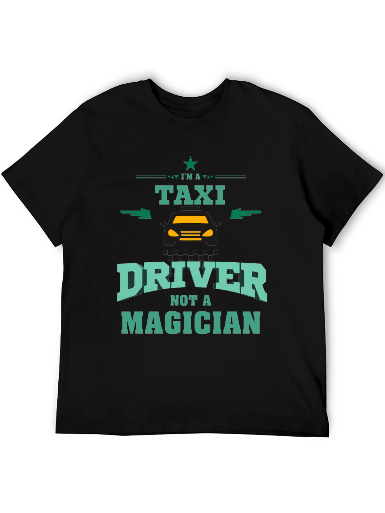 Taxi Driver Novelty Graphic T-Shirt