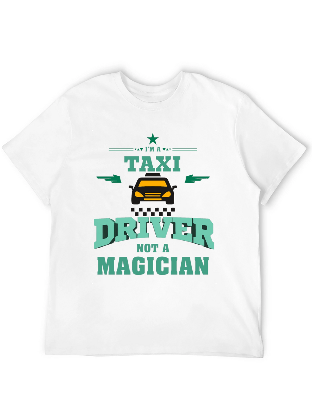 Taxi Driver Novelty Graphic T-Shirt