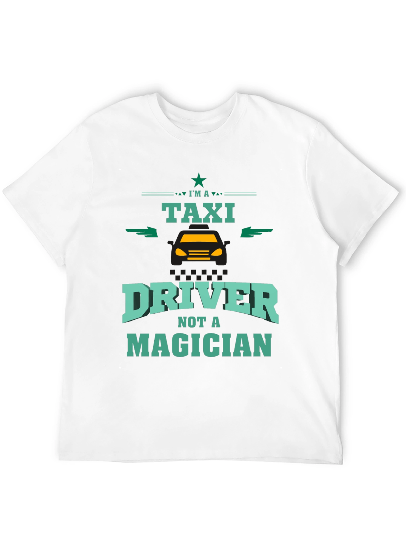 Taxi Driver Novelty Graphic T-Shirt