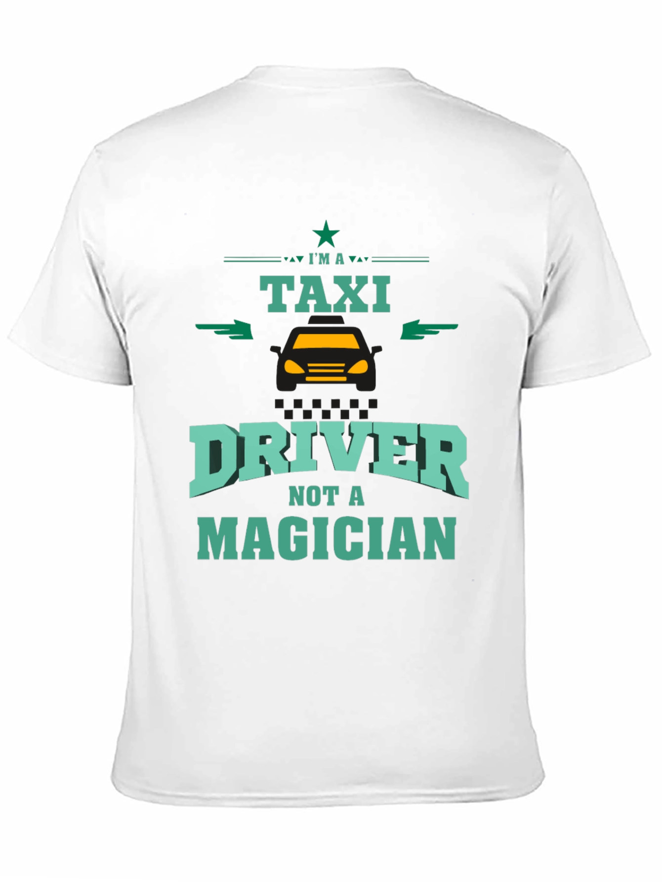 Taxi Driver Novelty Graphic T-Shirt