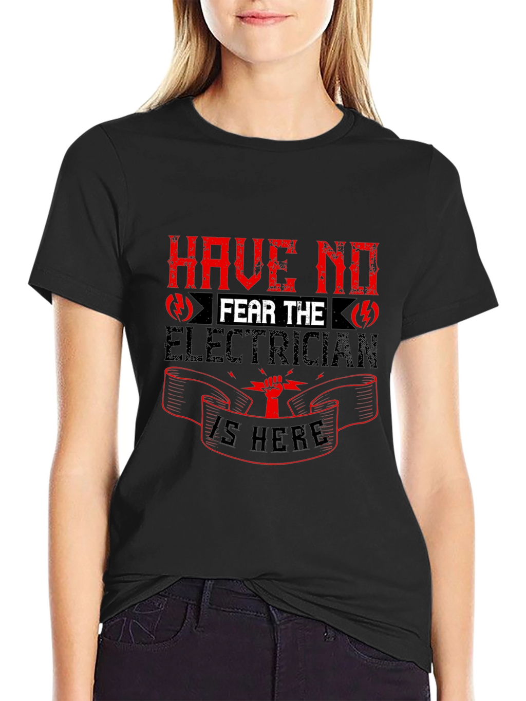 Electrician Graphic Tee - Have No Fear T-Shirt