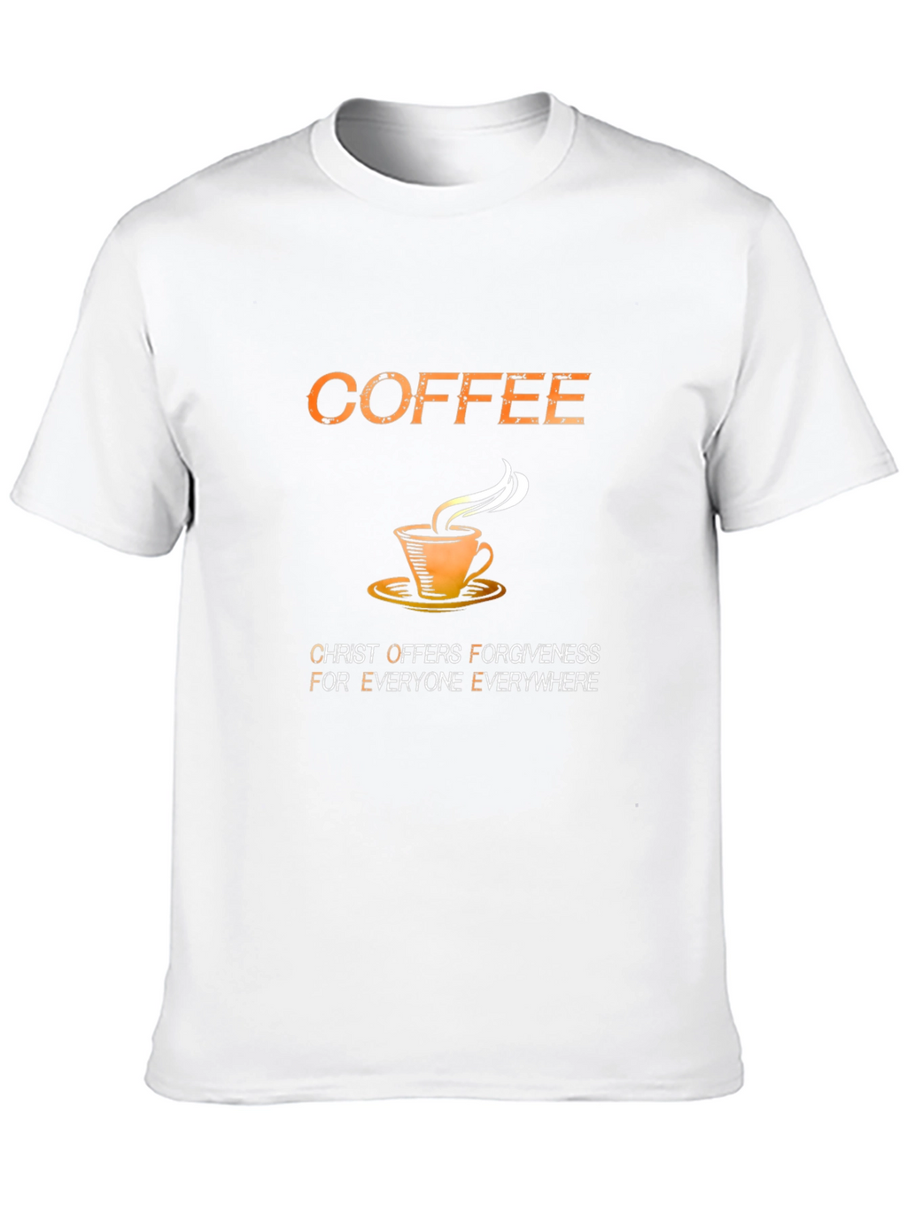 Coffee Christ Offers Forgiveness T-Shirt