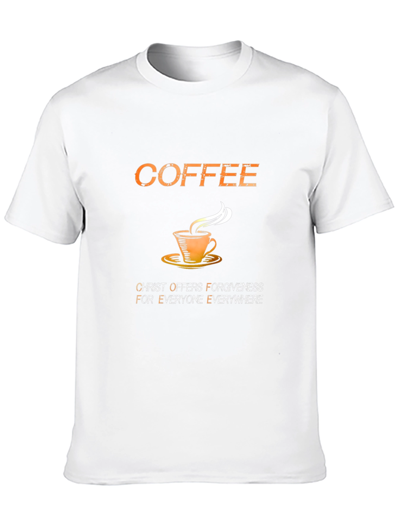 Coffee Christ Offers Forgiveness T-Shirt