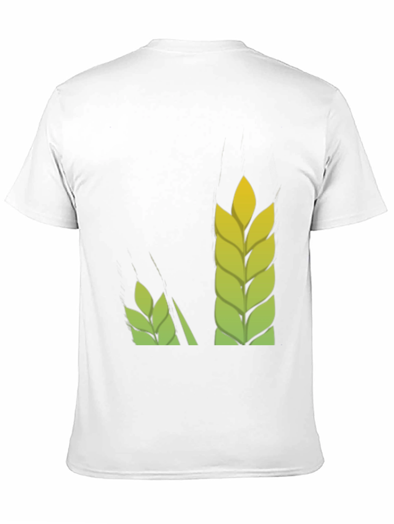 Wheat Graphic Tee - Black Cotton T-Shirt