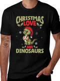 Christmas Love Dinosaurs T-Shirt