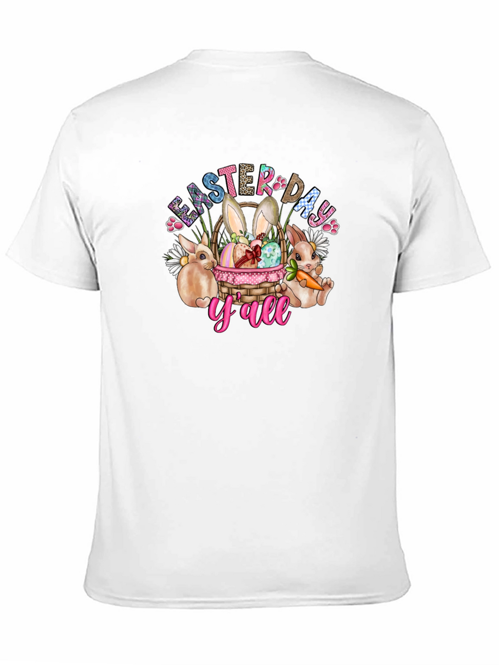 Easter Day Yall Black T-Shirt