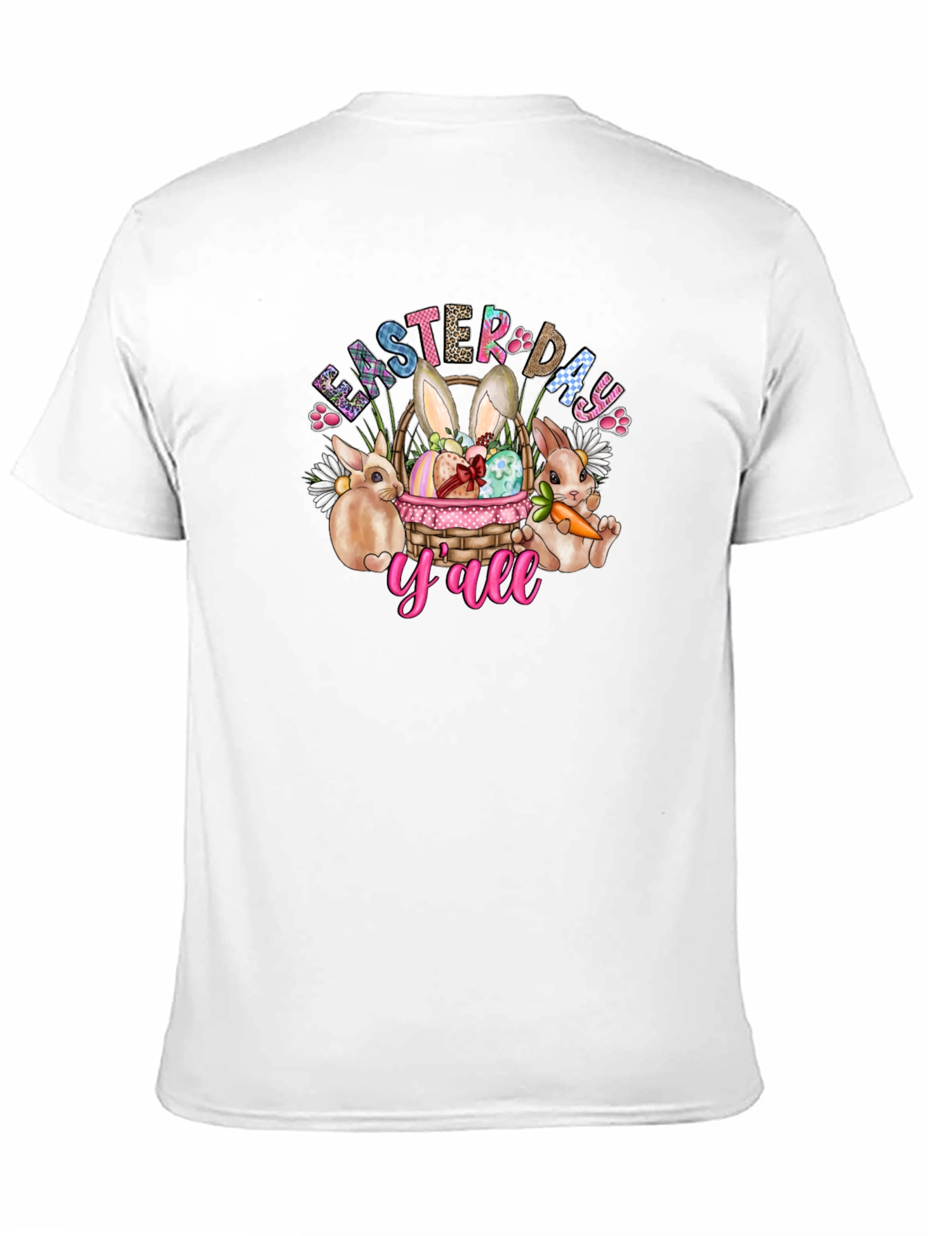 Easter Day Yall Black T-Shirt