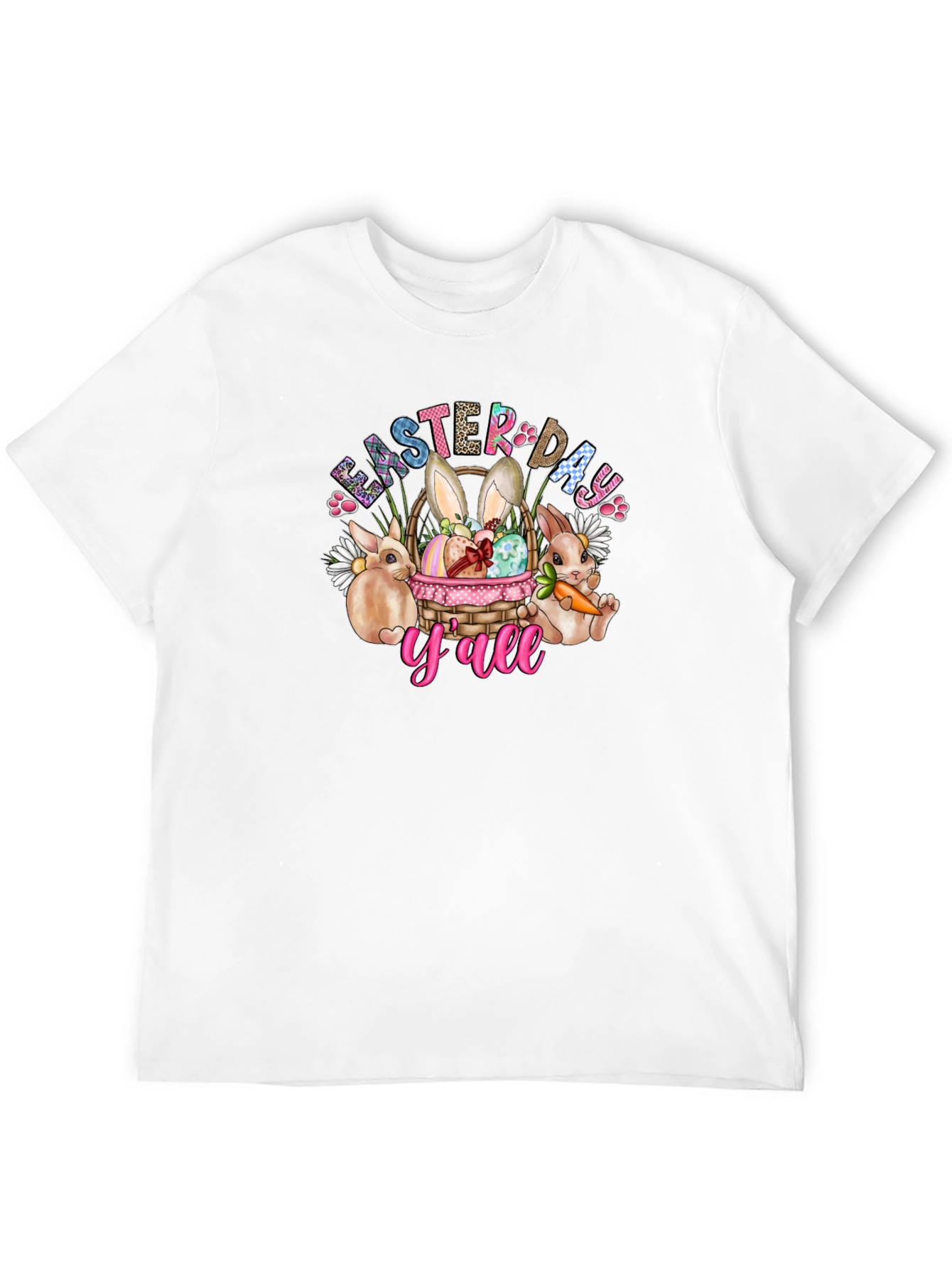 Easter Day Yall Black T-Shirt
