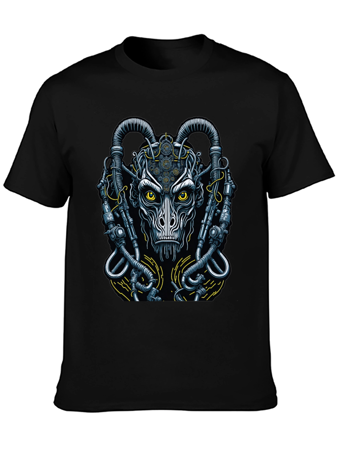 Steampunk Demon Graphic T-Shirt