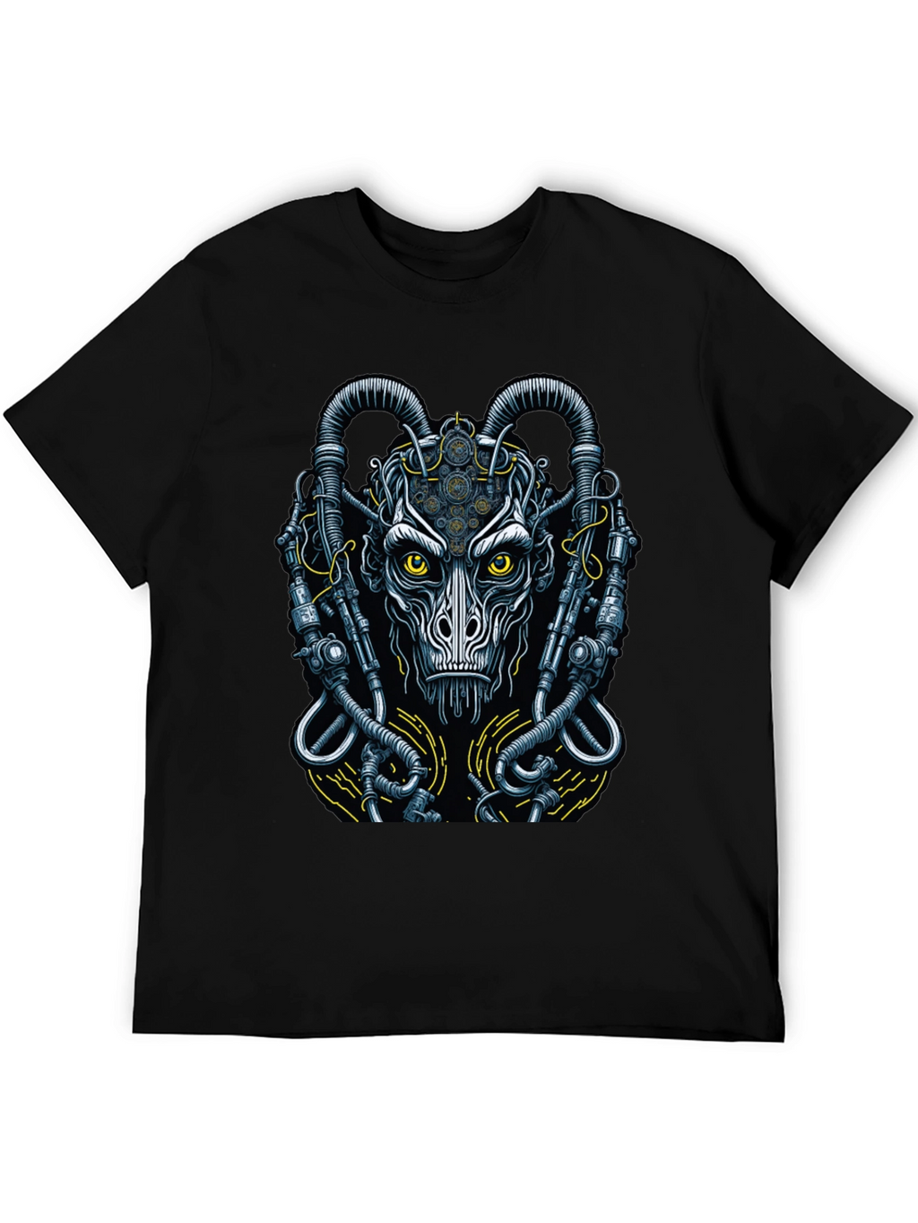 Steampunk Demon Graphic T-Shirt