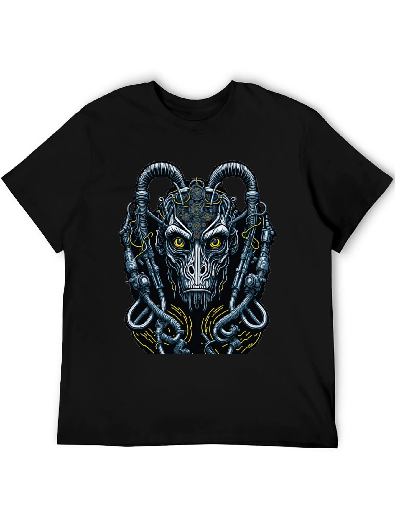 Steampunk Demon Graphic T-Shirt