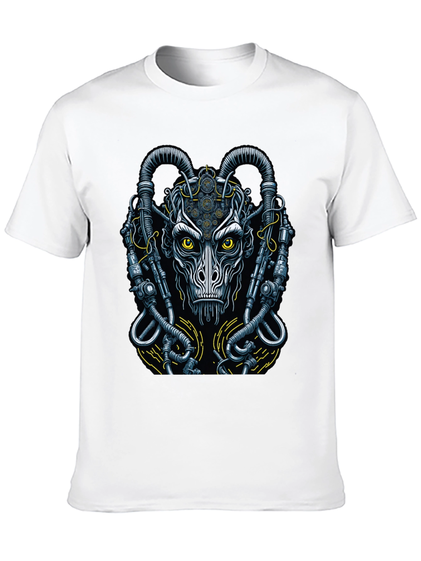 Steampunk Demon Graphic T-Shirt