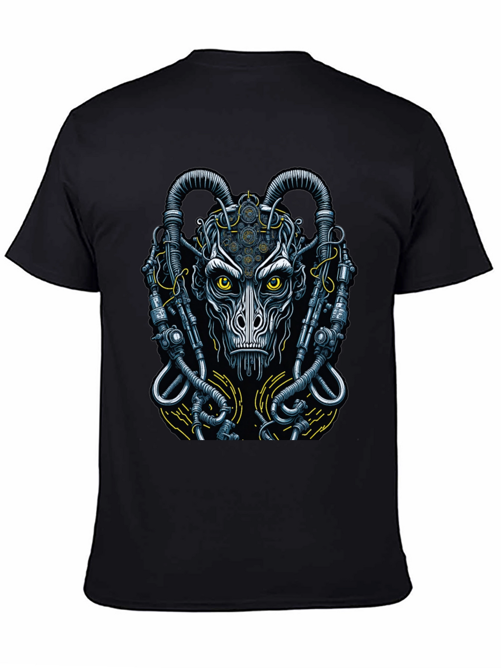 Steampunk Demon Graphic T-Shirt