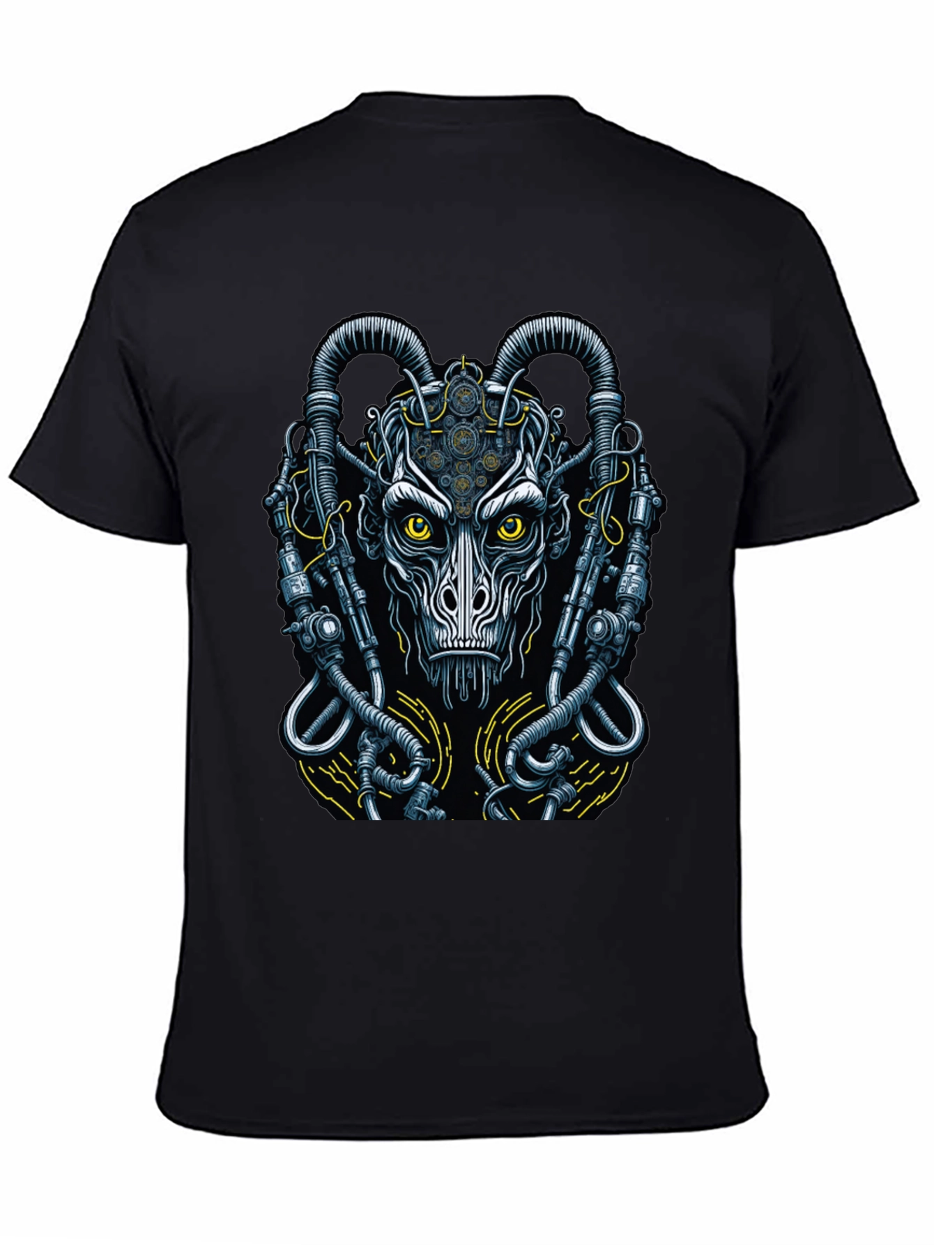 Steampunk Demon Graphic T-Shirt