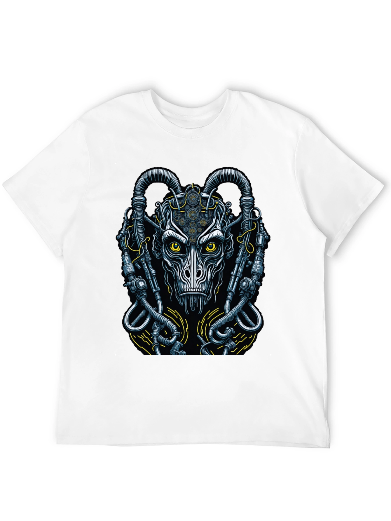 Steampunk Demon Graphic T-Shirt
