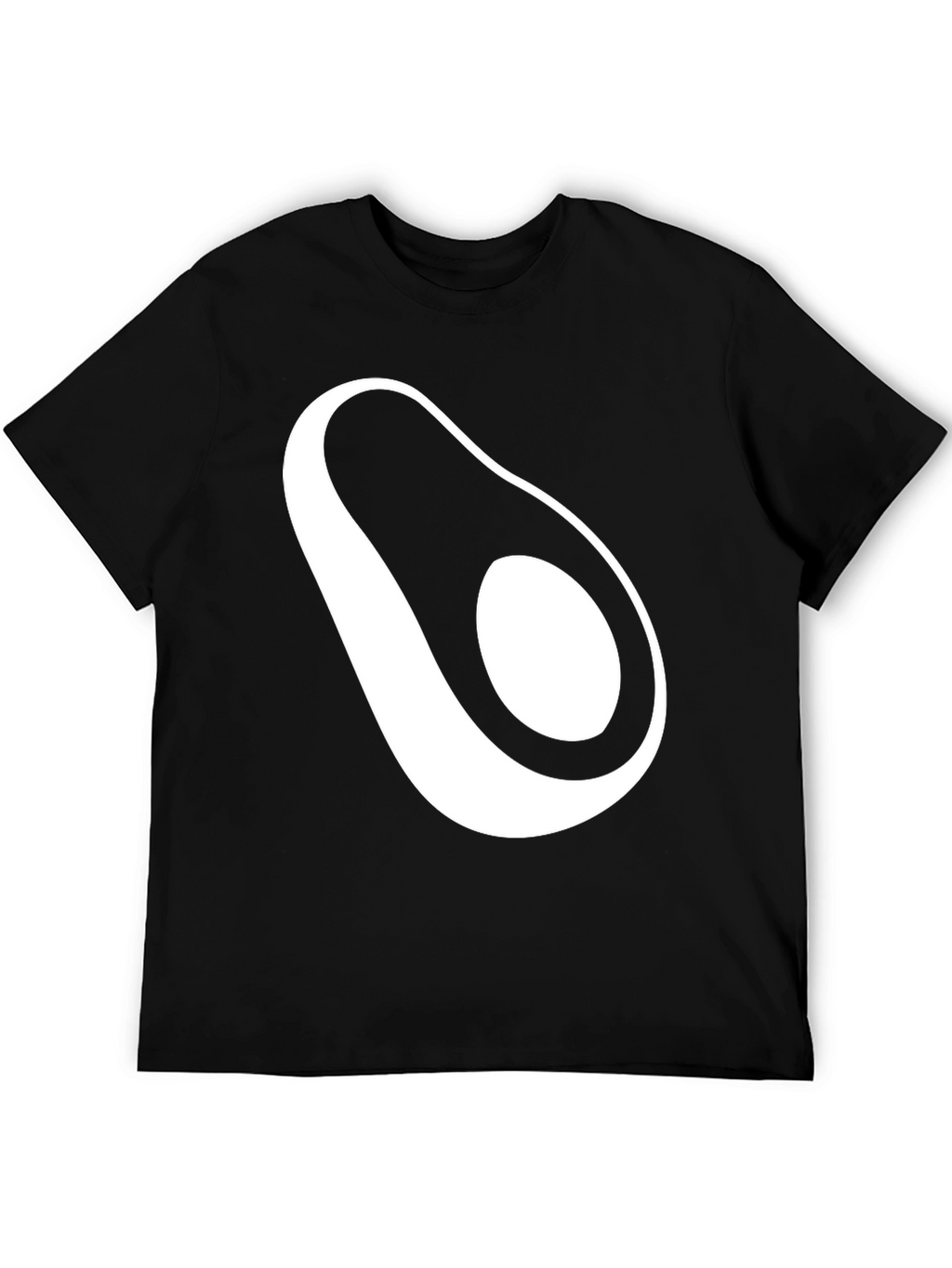 Avocado Graphic Tee - Stylish Black T-Shirt