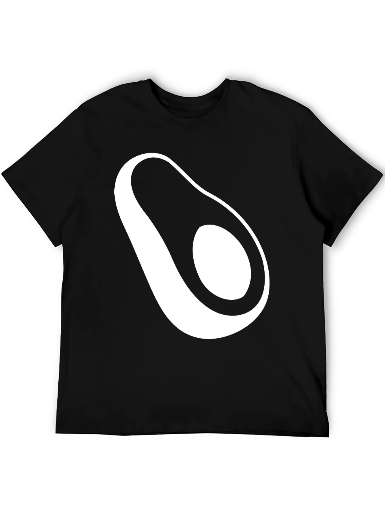 Avocado Graphic Tee - Stylish Black T-Shirt