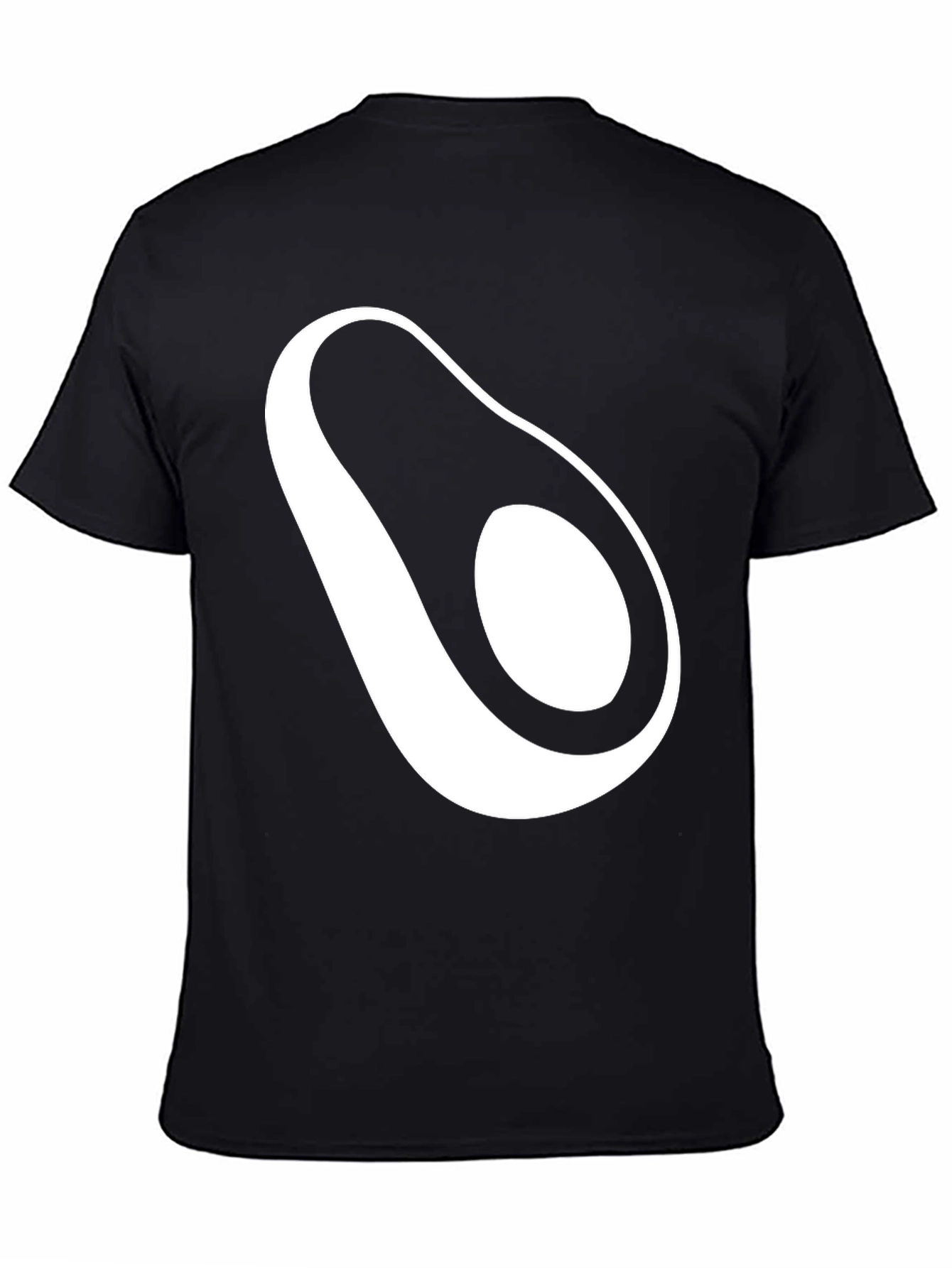 Avocado Graphic Tee - Stylish Black T-Shirt