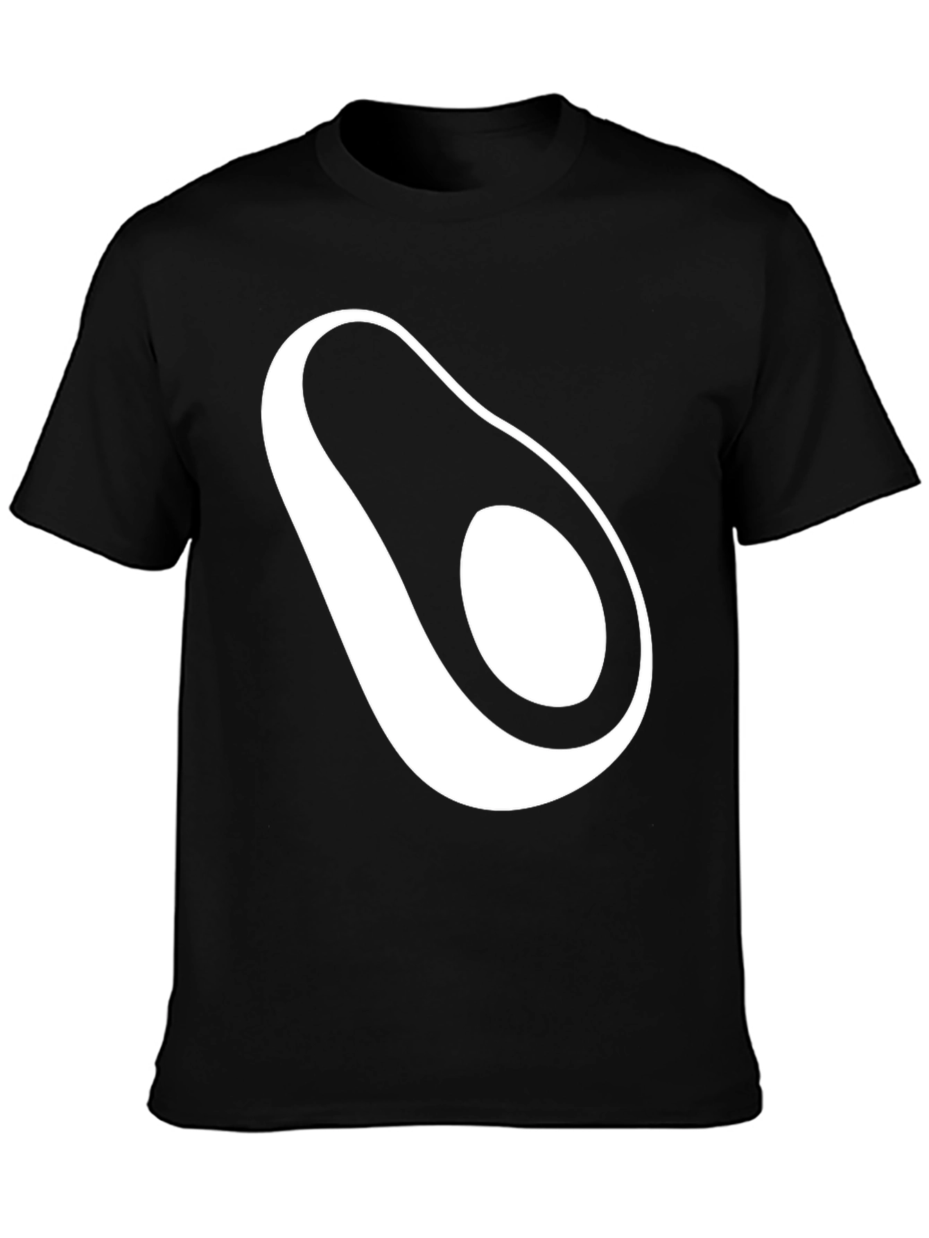 Avocado Graphic Tee - Stylish Black T-Shirt