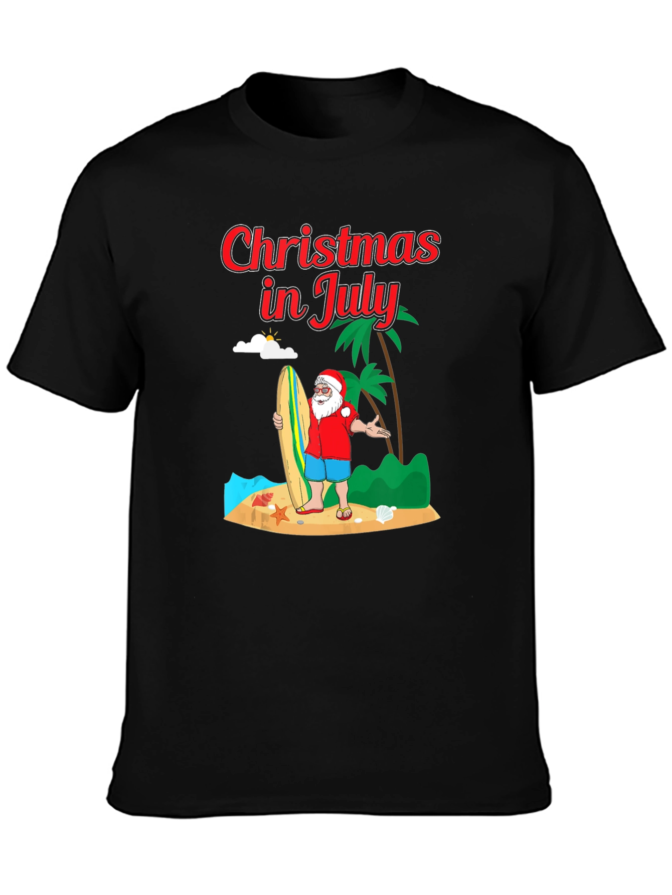 Christmas in July Graphic T-Shirt