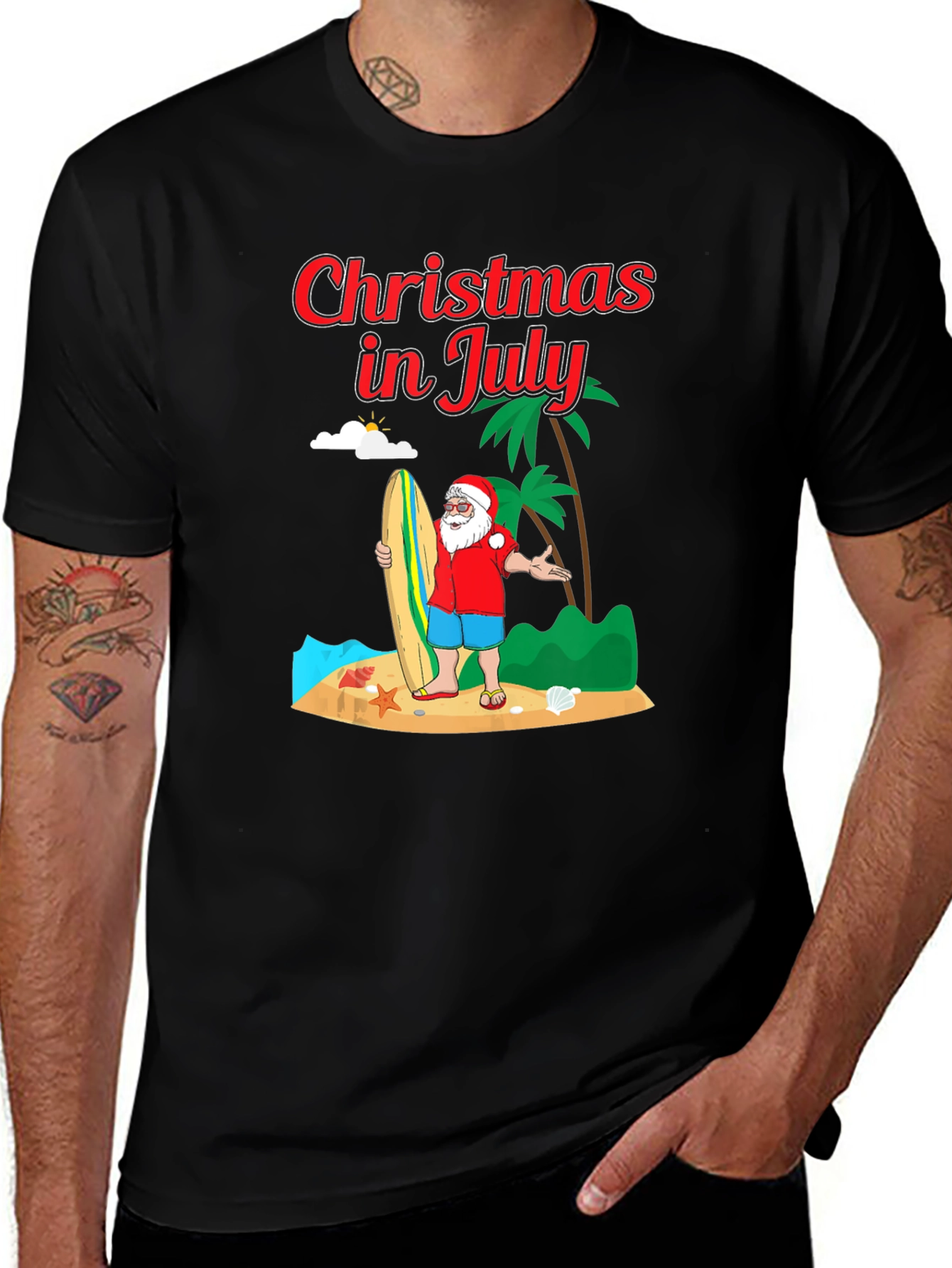 Christmas in July Graphic T-Shirt