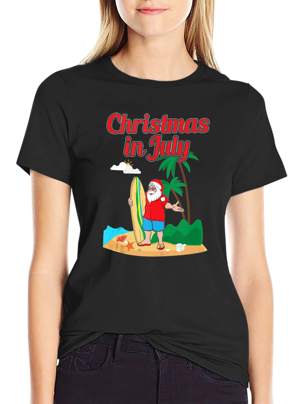 Christmas in July Graphic T-Shirt