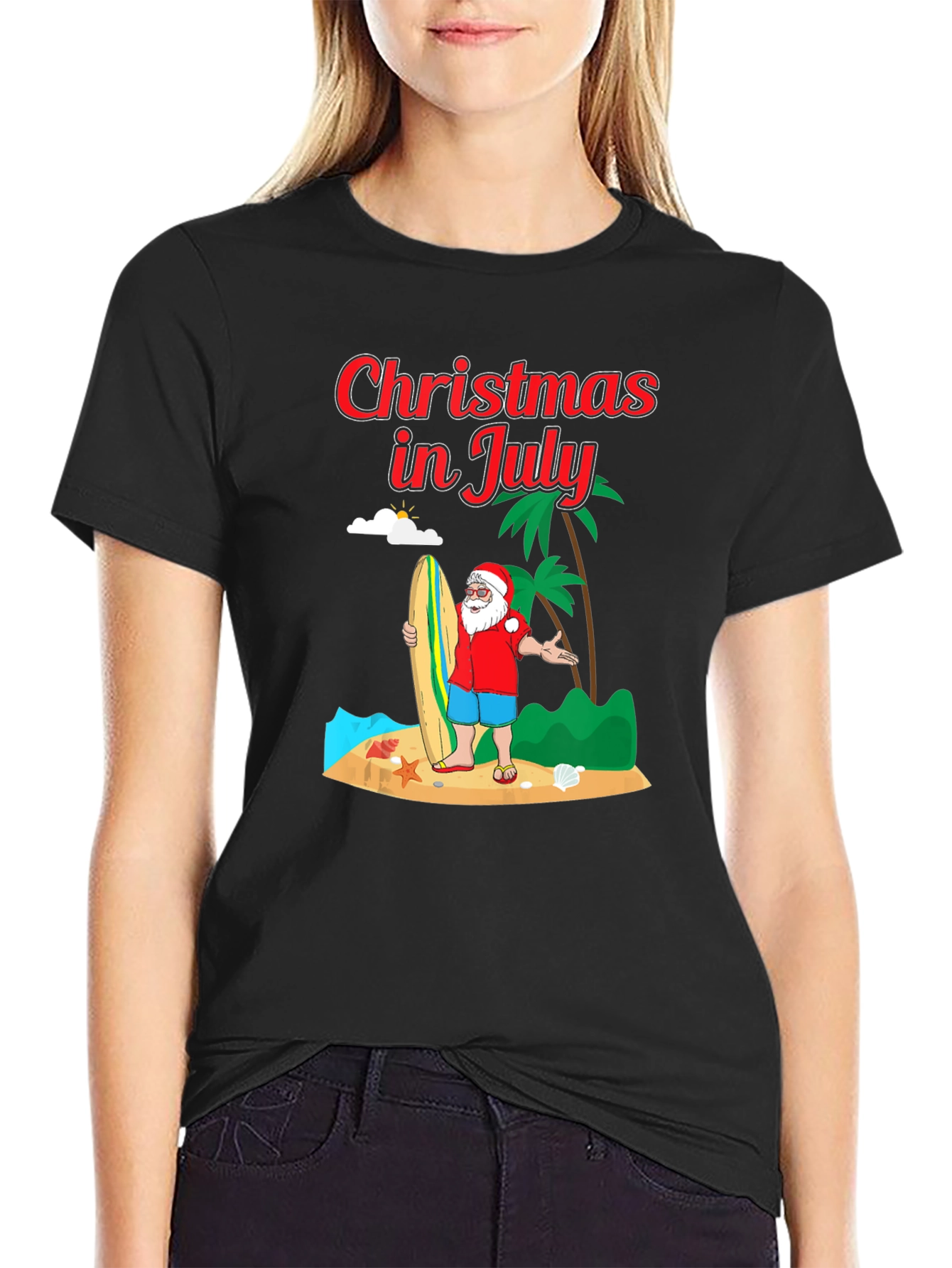 Christmas in July Graphic T-Shirt