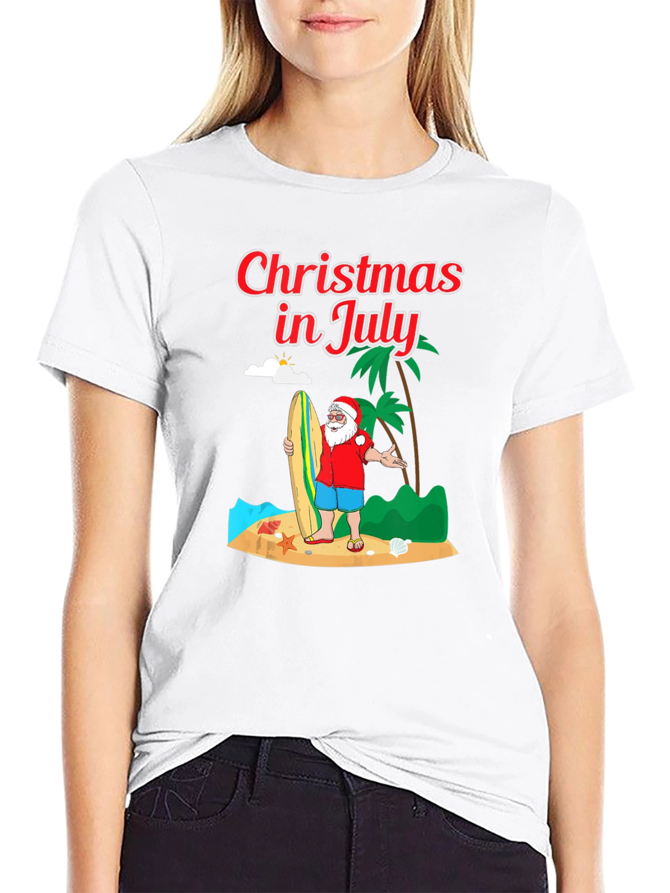 Christmas in July Graphic T-Shirt