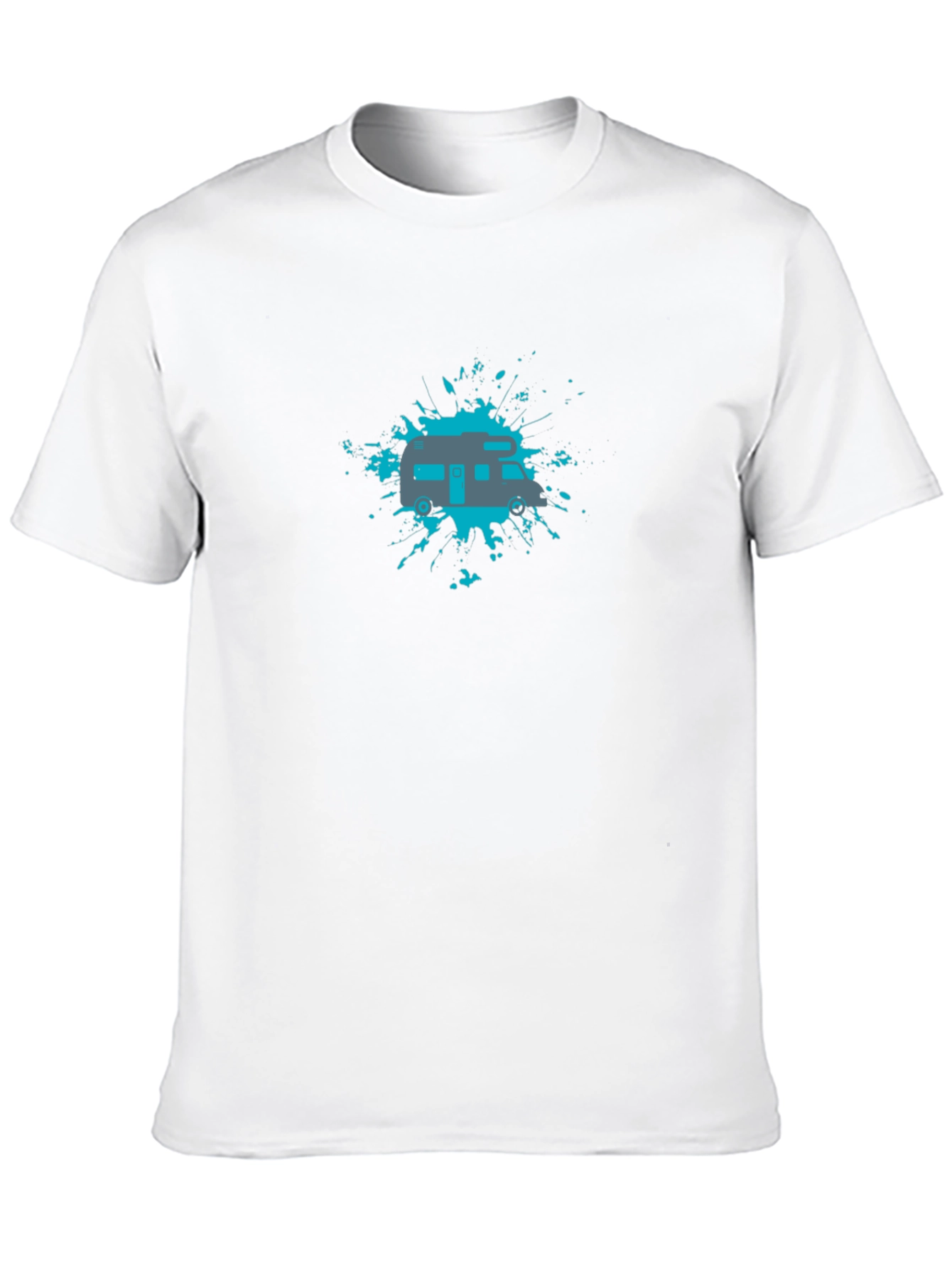 RV Camper T-Shirt - Black Graphic Tee for Adventurers