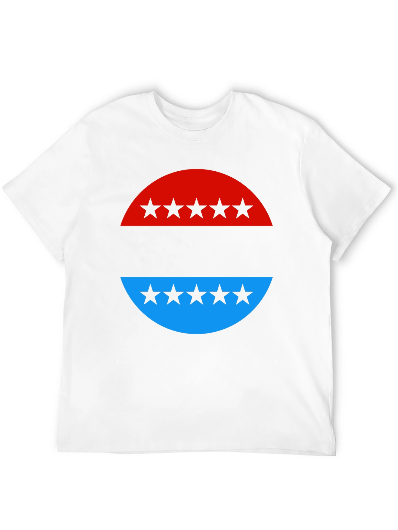 Patriotic Star Graphic T-Shirt