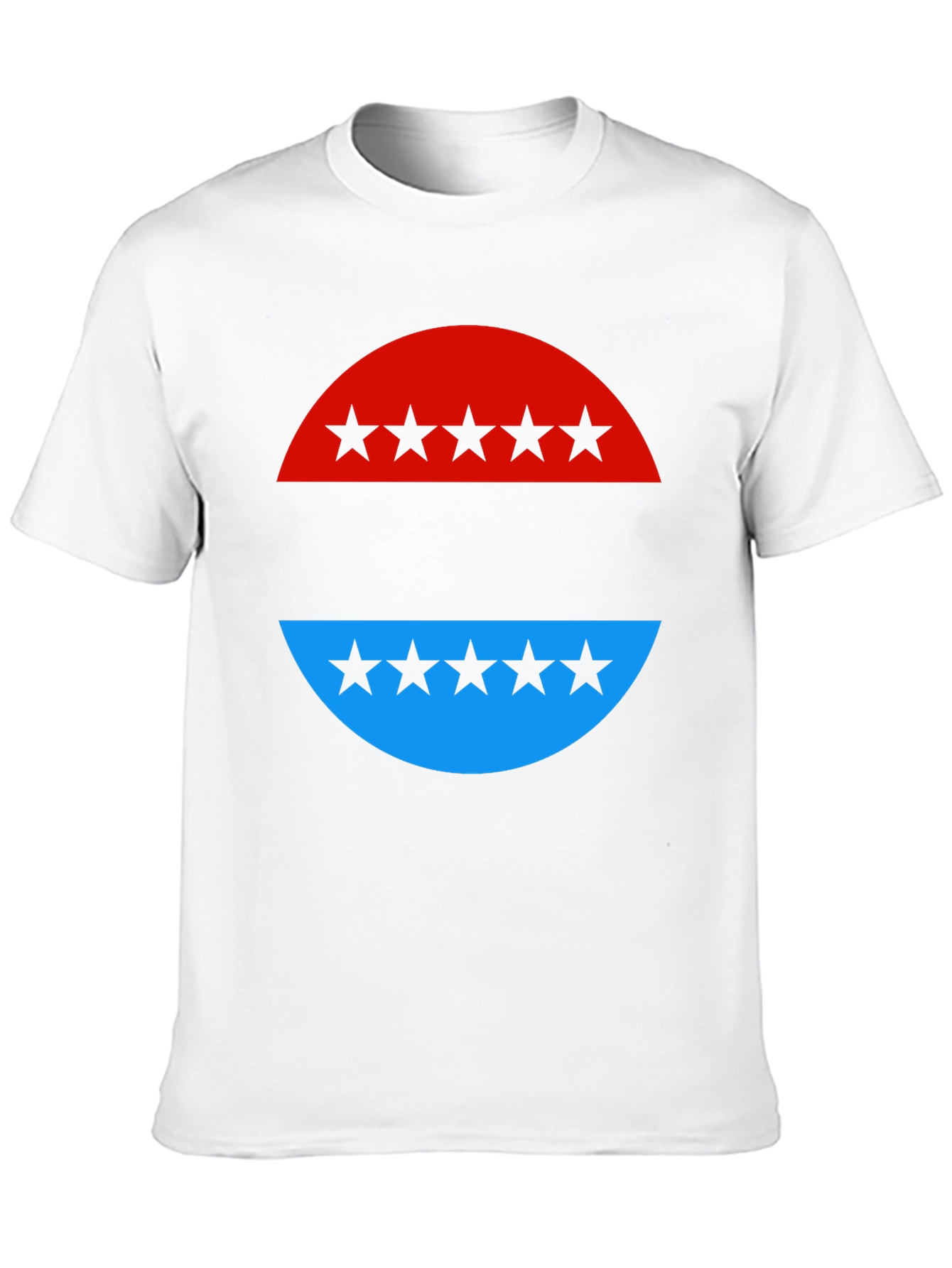 Patriotic Star Graphic T-Shirt