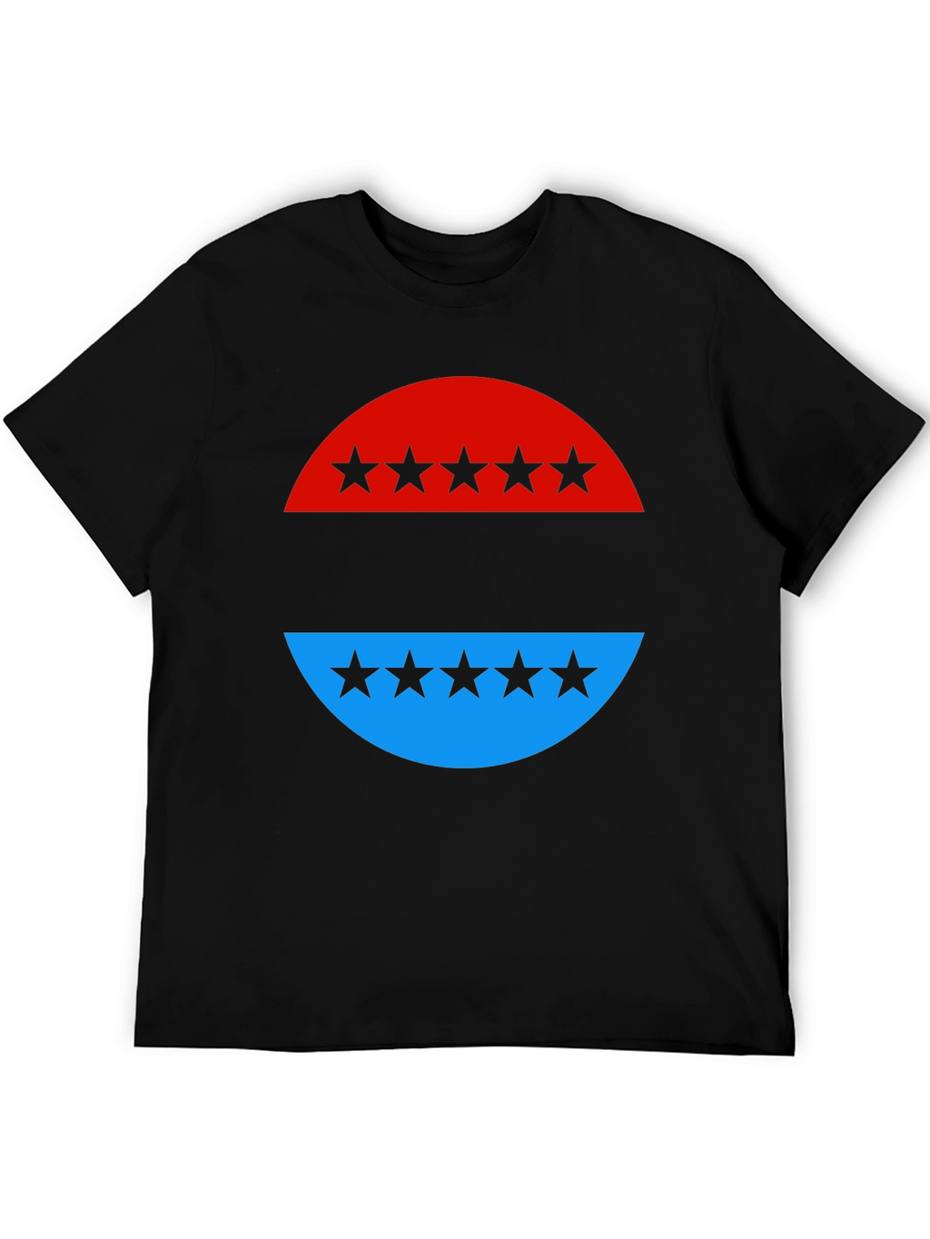Patriotic Star Graphic T-Shirt