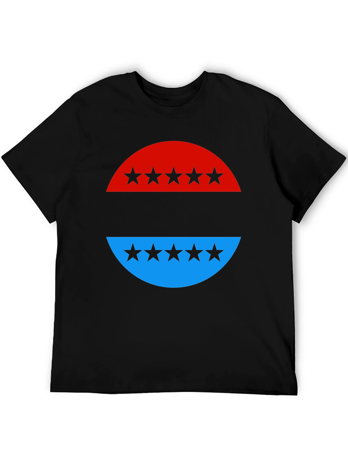 Patriotic Star Graphic T-Shirt